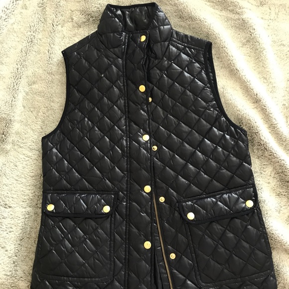 JCrew Navy Vest - LIKE NEW!! - Picture 1 of 3